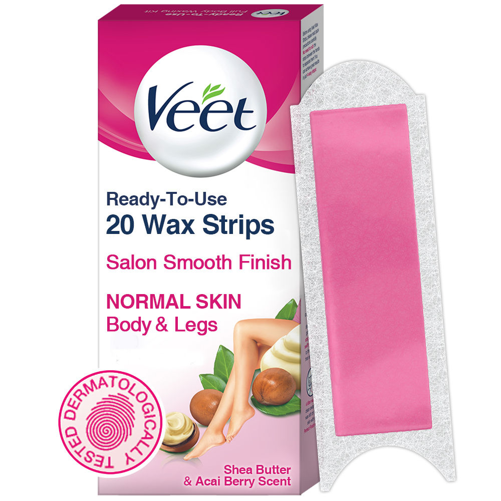 aardappel dorp Onderzoek het Veet Full Body Waxing Kit Gelwax Technology Normal Skin - 20 Strips: Buy  Veet Full Body Waxing Kit Gelwax Technology Normal Skin - 20 Strips Online  at Best Price in India | Nykaa