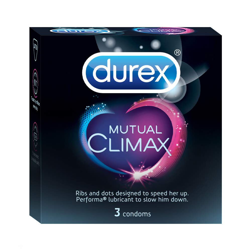 Durex Mutual Climax Condoms For Men And Women - 3 Units