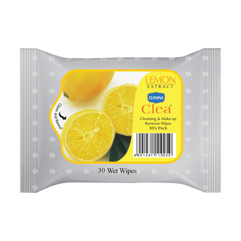 lemon wet wipes