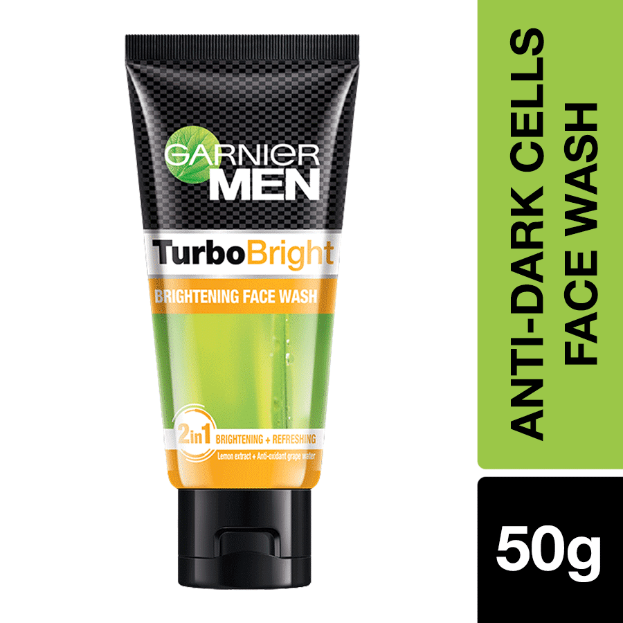 Garnier Men Turbo Bright Face Wash