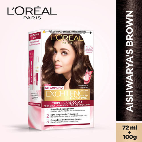 L Oreal Paris Excellence Creme Hair Color Buy L Oreal Paris Excellence Creme Hair Color Online At Best Price In India Nykaa