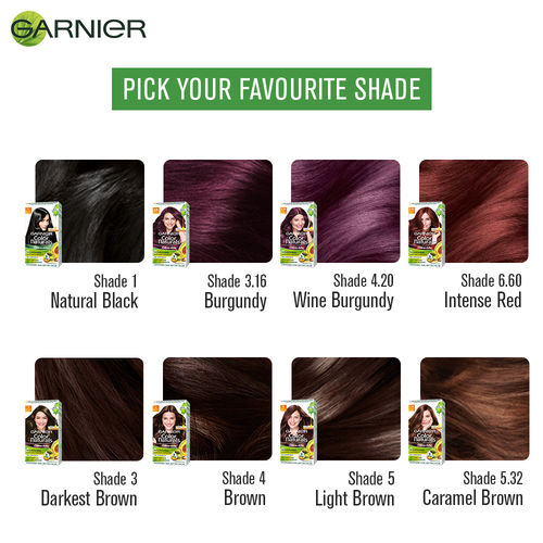 Garnier Color Naturals Creme Hair Color Buy Garnier Color Naturals Creme Hair Color Online At Best Price In India Nykaa