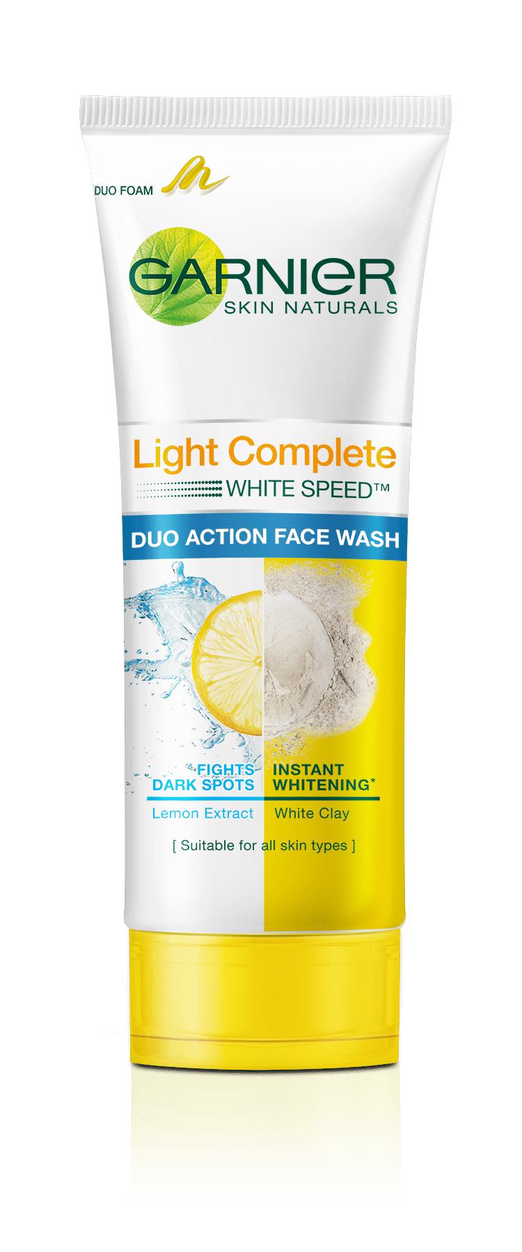 garnier duo face wash