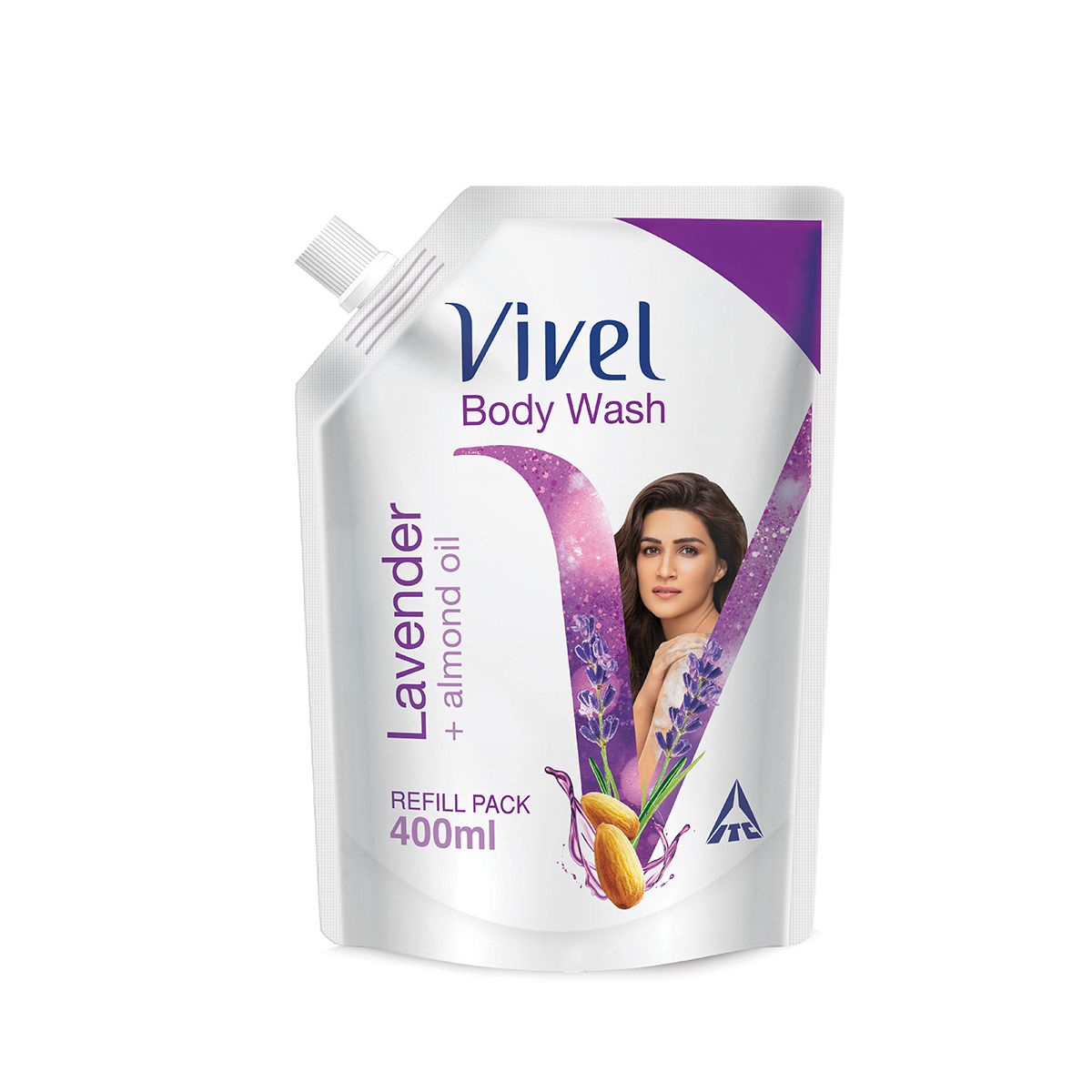 Vivel Lavender + Almond Oil Body Wash Refill