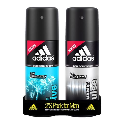 Adidas Dynamic Pulse Ice Dive Deodorant Body Spray Combo Pack Of 2 Buy Adidas Dynamic Pulse Ice Dive Deodorant Body Spray Combo Pack Of 2 Online At Best Price In