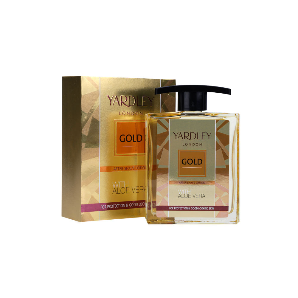 Yardley London Gold After Shave Lotion With Aloe Vera