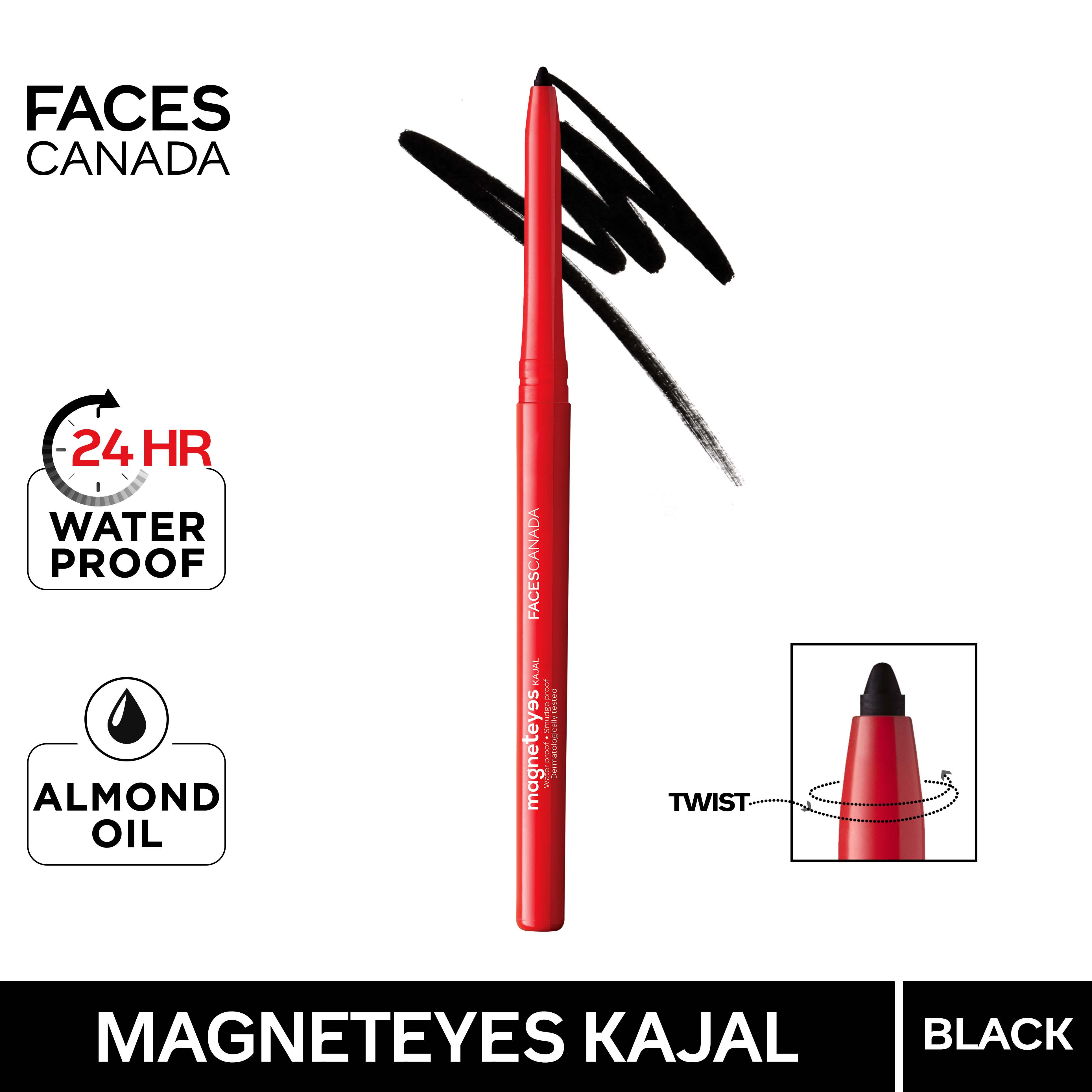 Faces Canada Magneteyes Kajal - Deep Black
