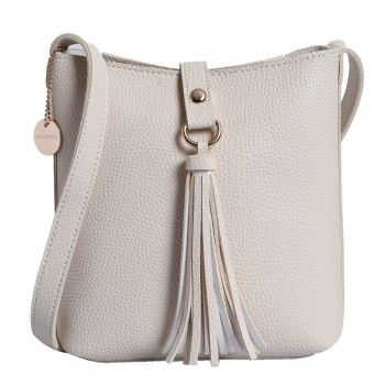 lino perros white sling bag