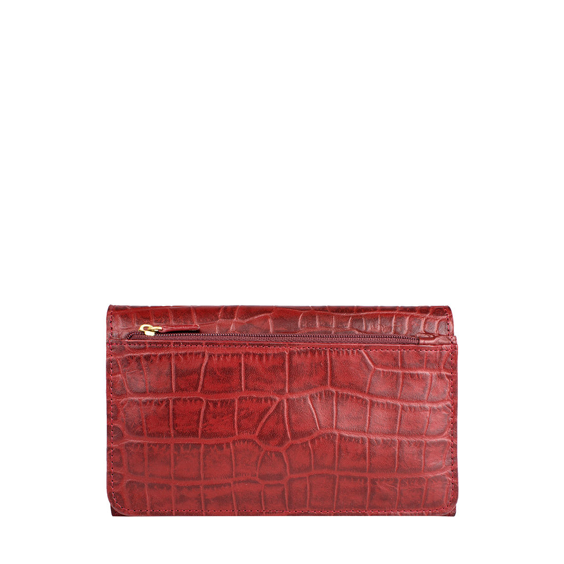 Buy Hidesign Carly W1 (Rf) Red Wallet Online