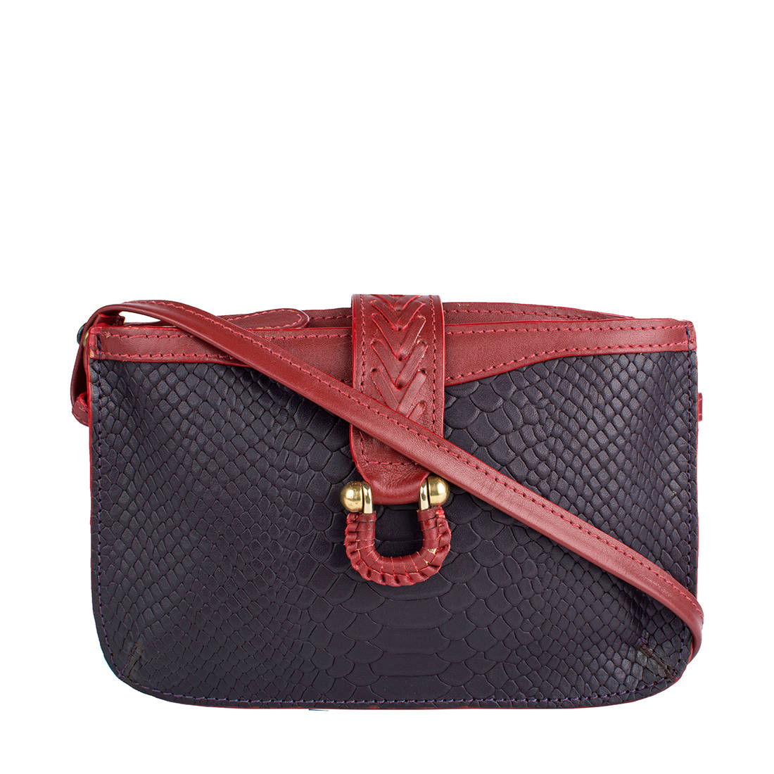 Hidesign Ee Frieda W3 Purple Sling Bag