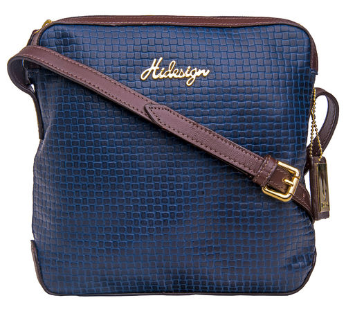 Hidesign Jakarta Blue Sling Bag - Main Image