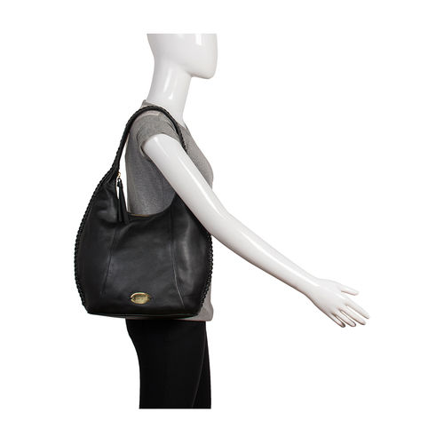 Buy Hidesign RHUBARB 03 Black Hobo Online
