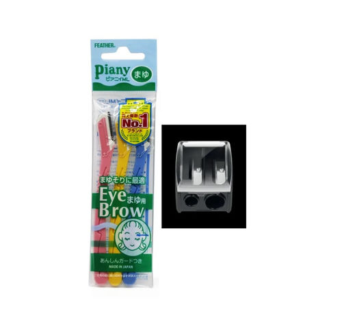 PIANY Eyebrow Razor 3pcs