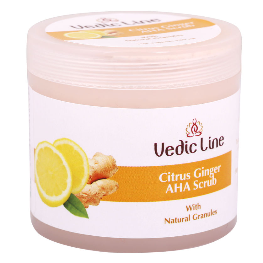 Vedic Line Citrus Ginger AHA Scrub