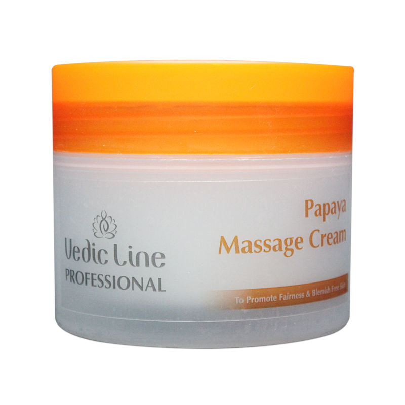 Vedic Line Papaya Massage Cream To Promote Fairness & Blemish Free Skin