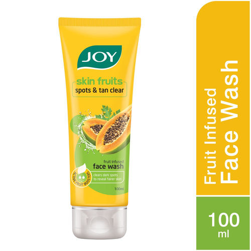 Joy Skin Fruits Spots Tan Clear Papaya Face Wash Buy Joy Skin Fruits Spots Tan Clear Papaya Face Wash Online At Best Price In India Nykaa This fruit has vitamin c in abundance which keeps your skin firm and gives it an inner radiance.