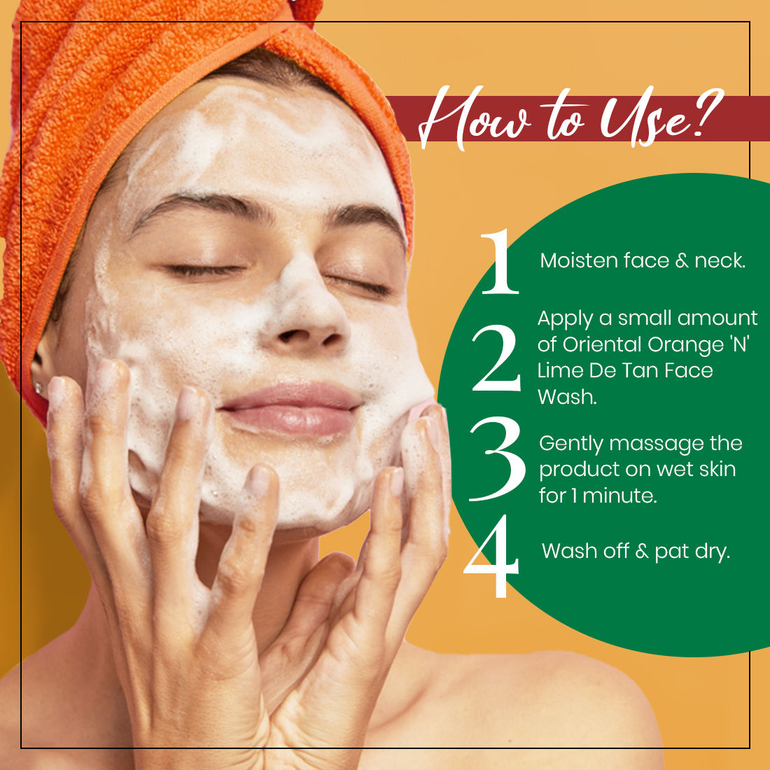 nature d tan face wash