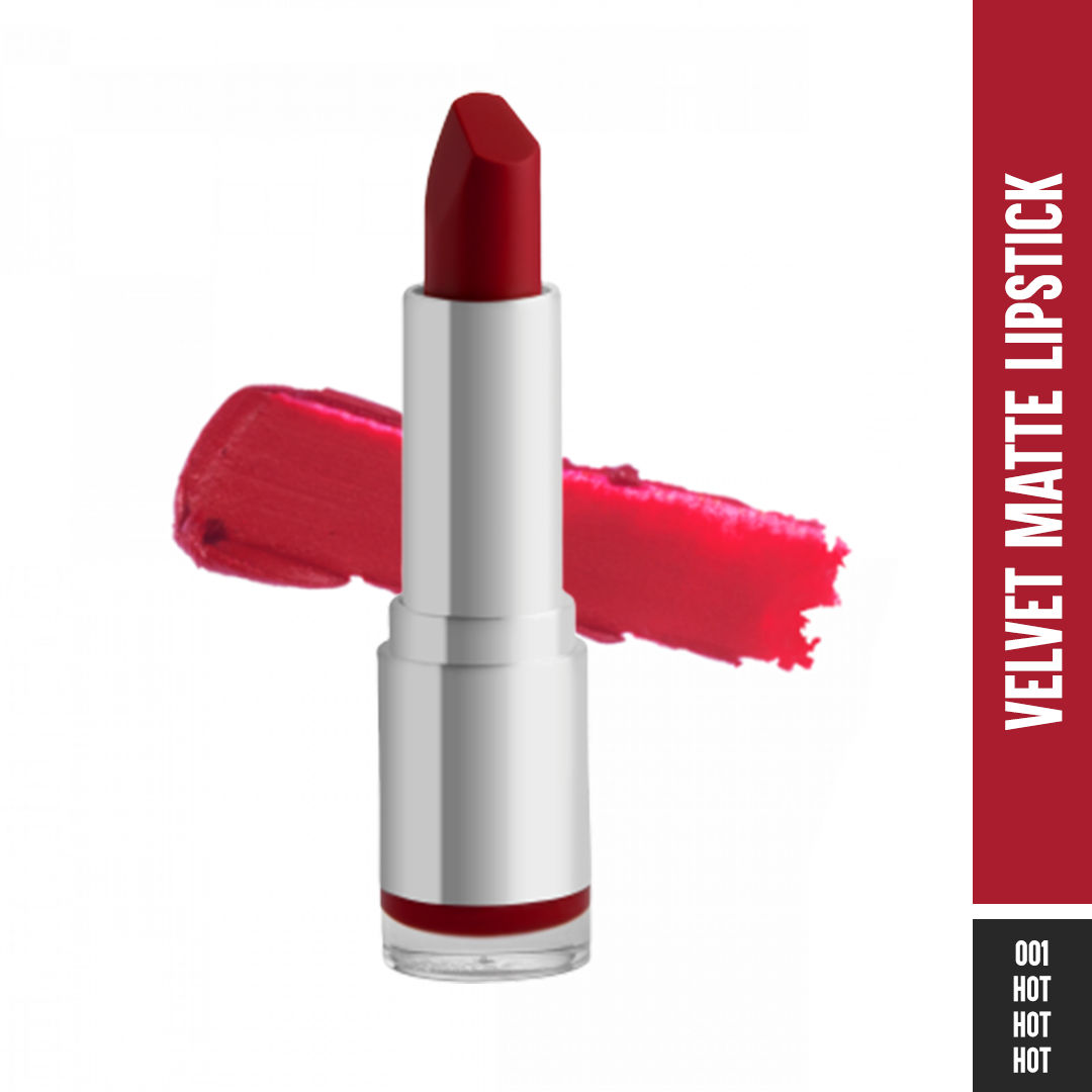 Colorbar Velvet Matte Lipstick - Hot Hot Hot