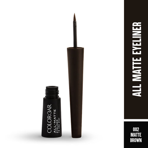 Colorbar All Matte Eyeliner Buy Colorbar All Matte Eyeliner Online At Best Price In India Nykaa U cud try the look of janhvi kapoor as shown on. colorbar all matte eyeliner matte brown 002