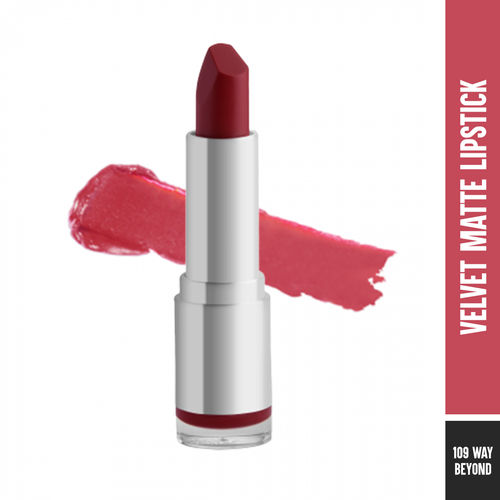 Colorbar Velvet Matte Lipstick Way Beyond Buy Colorbar Velvet Matte Lipstick Way Beyond Online At Best Price In India Nykaa