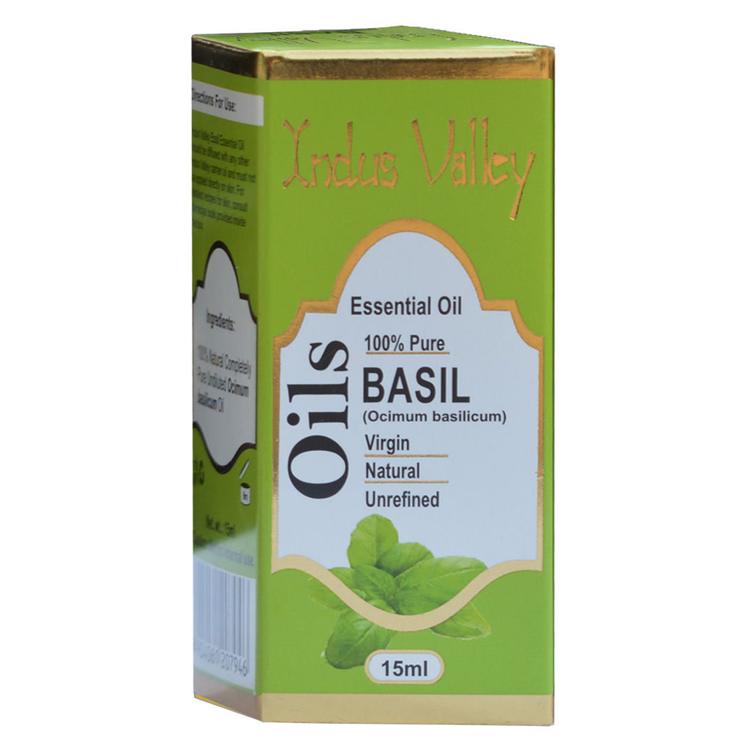 Indus Valley Bio Organic Basil Essential Oil