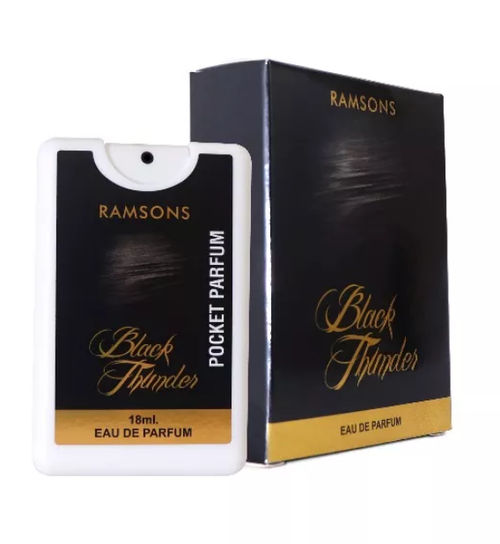 Ramsons Black Thunder Perfume Eau De Pocket Perfume Buy Ramsons Black Thunder Perfume Eau De Pocket Perfume Online At Best Price In India Nykaaman