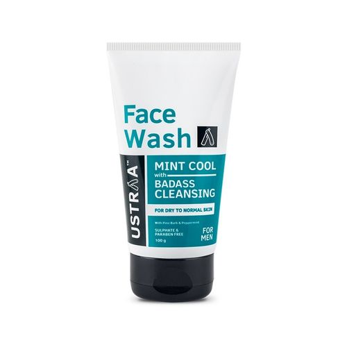 Ustraa Face Wash For Men Dry To Normal Skin Mint Cool Buy Ustraa Face Wash For Men Dry To Normal Skin Mint Cool Online At Best Price In India Nykaaman They work well for oily, combination and acne prone skin. ustraa face wash for men dry to normal skin mint cool