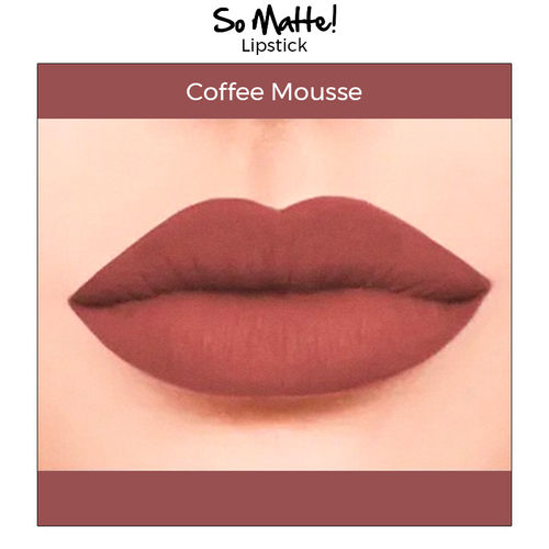 nykaa so matte lipstick coffee mousse 27m