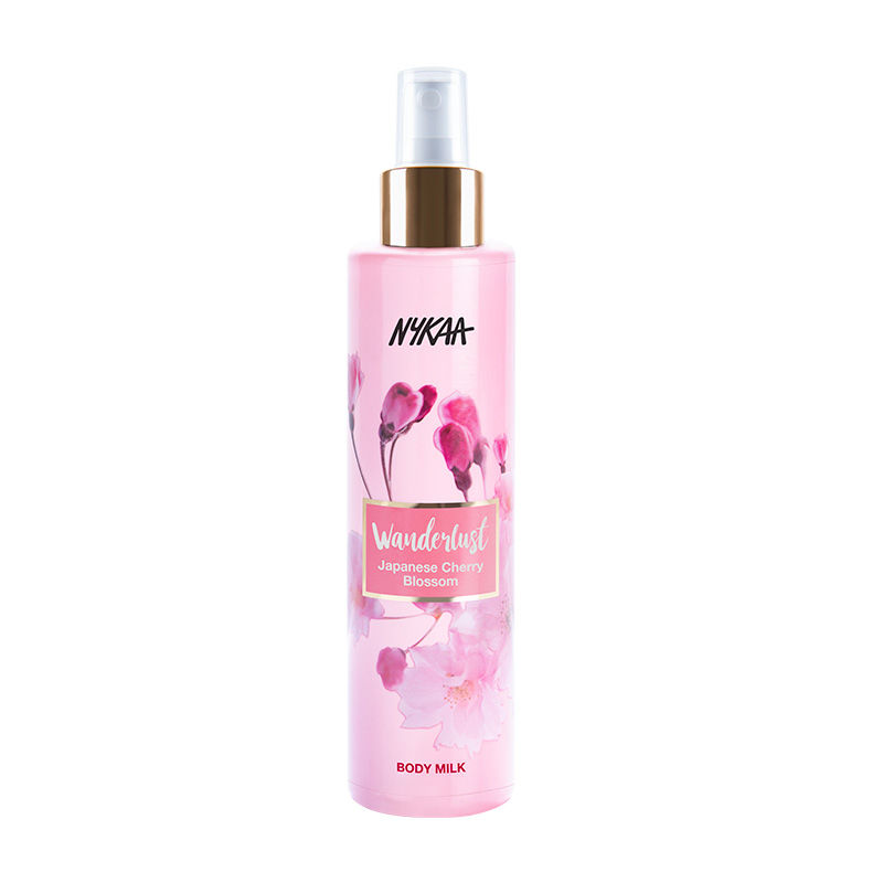 Nykaa Wanderlust Body Milk Japanese Cherry Blossom Buy Nykaa