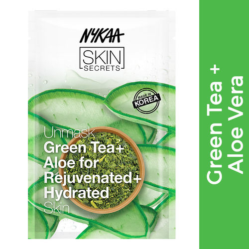 Nykaa Skin Secrets Green Tea Aloe Vera Sheet Mask Buy Nykaa Skin Secrets Green Tea Aloe Vera Sheet Mask Online At Best Price In India Nykaa How to use sheet mask properly | nykaa sheet mask review.