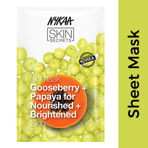 Nykaa Skin Secrets Sheet Mask Buy Nykaa Skin Secrets Sheet Mask Online At Best Price In India Nykaa I have already shared review of nykaa skin secrets pearl + hyaluronic acid sheet mask which you can check out here. nykaa skin secrets gooseberry papaya sheet mask