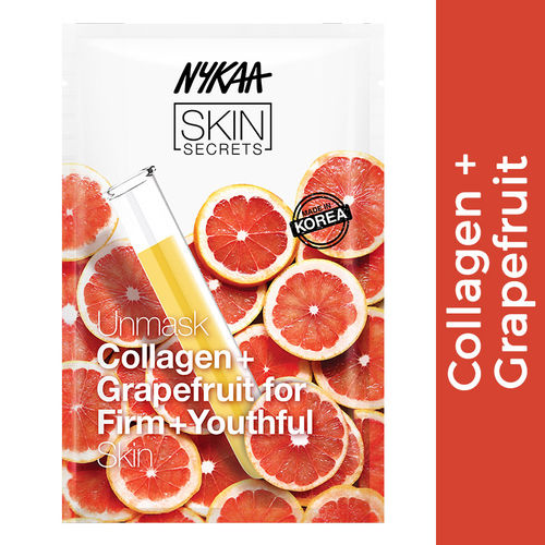 Nykaa Skin Secrets Collagen Grapefruit Sheet Mask Buy Nykaa Skin Secrets Collagen Grapefruit Sheet Mask Online At Best Price In India Nykaa Skincare generally can be confusing on what and what not to do. nykaa skin secrets collagen grapefruit sheet mask