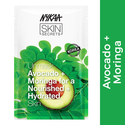 Nykaa Skin Secrets Avocado Moringa Sheet Mask Buy Nykaa Skin Secrets Avocado Moringa Sheet Mask Online At Best Price In India Nykaa Sheet masks are one of the quickest, easiest and most relaxing ways to rejuvenate skin.
