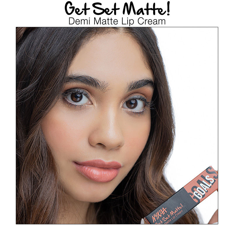 nykaa get set matte
