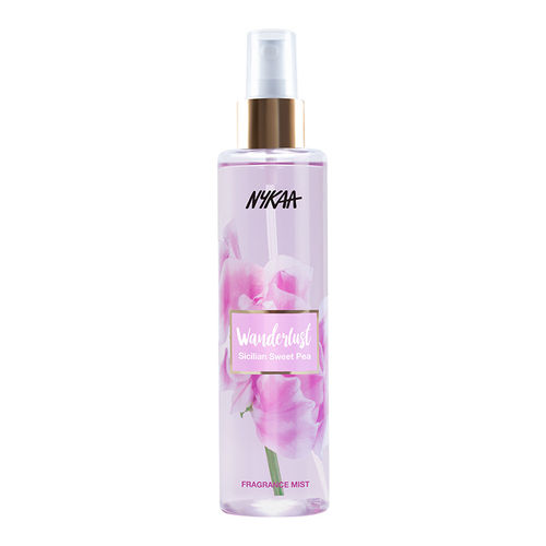 Buy Wanderlust Sicilian Sweet Pea Floral Perfume Mist for Body