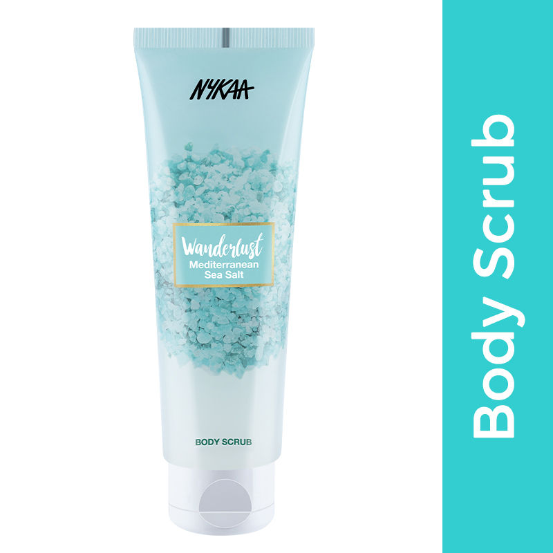 Nykaa Wanderlust Body Scrub Mediterranean Sea Salt Buy Nykaa