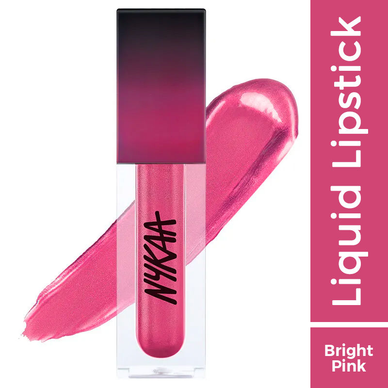 Nykaa Matte to Last! Transfer Proof Metallic Liquid Lipstick and Eyeshadow - Thank U, Next