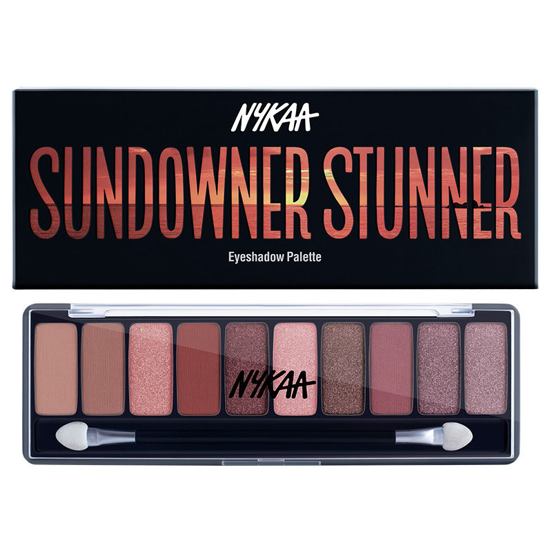 Nykaa Eyes On Me! 10in1 Eyeshadow Palette Sundowner Stunner Buy