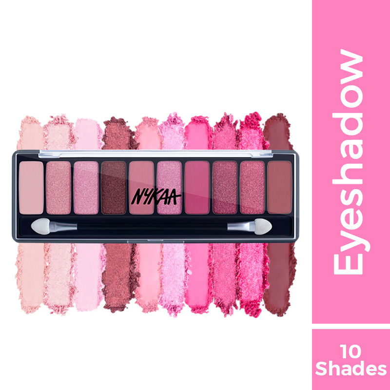 Nykaa Eyes On Me! 10-in-1 Eyeshadow Palette - Daydreaming