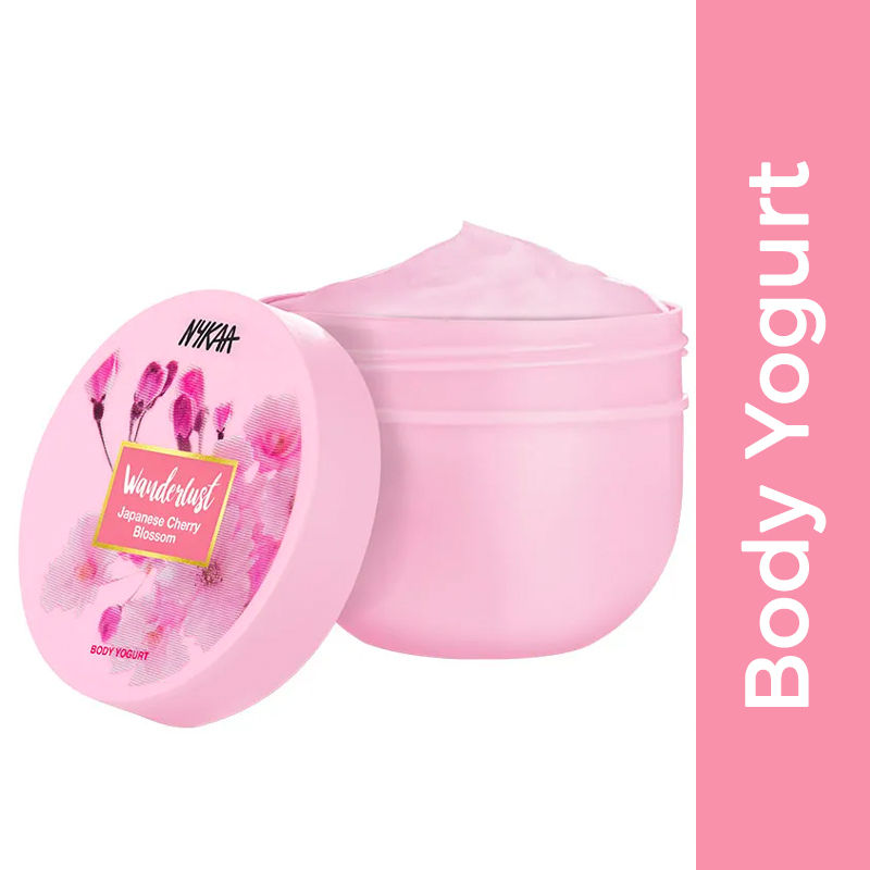 Nykaa Wanderlust Body Yogurt - Japanese Cherry Blossom