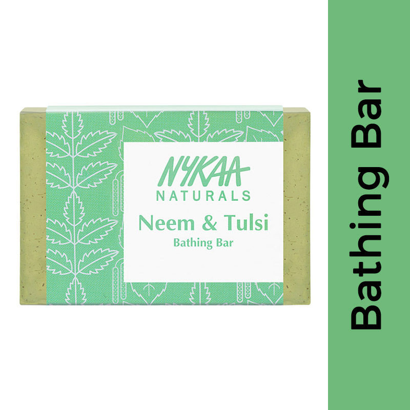 Nykaa Naturals Neem & Tulsi Purifying Bathing Soap