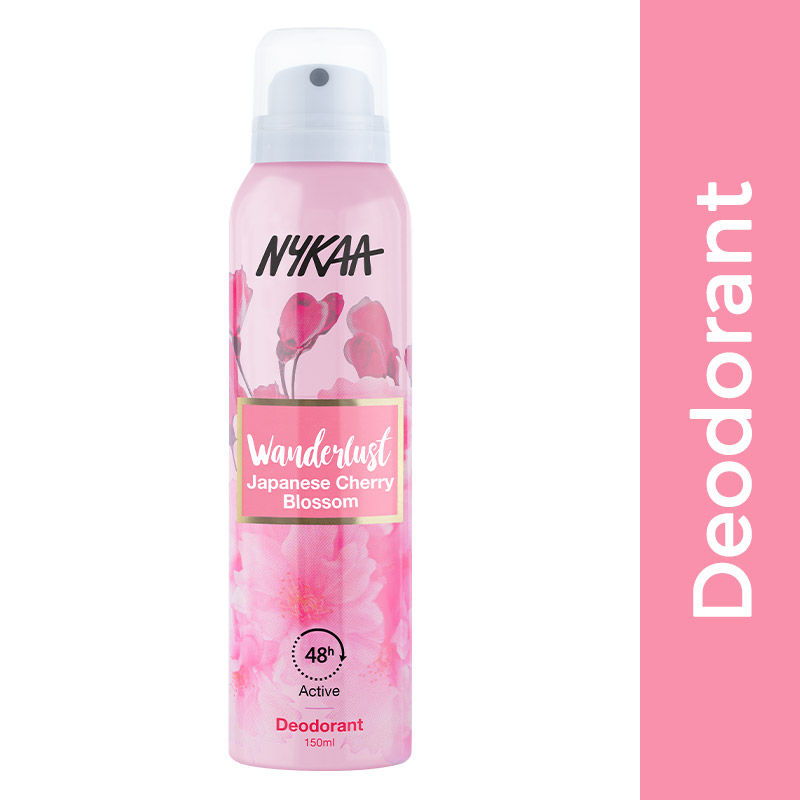 Nykaa Wanderlust Deodorant Spray Japanese Cherry Blossom Buy Nykaa