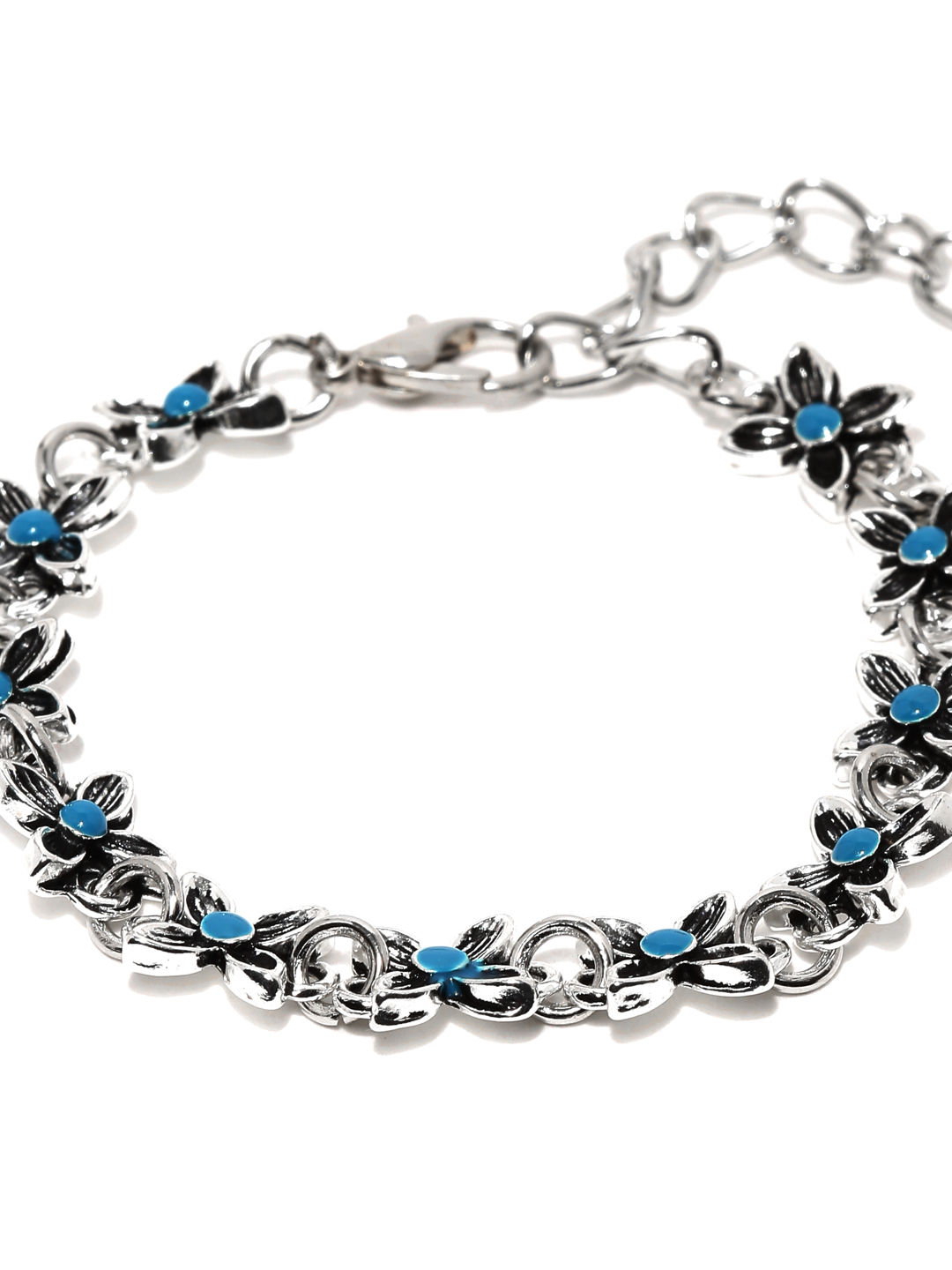 buy-toniq-blue-floral-bracelet-online
