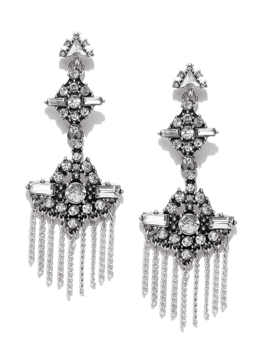 Buy Toniq Thetis Tassel Drop Earrings Online