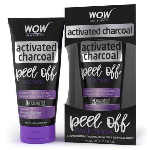 Download Wow Skin Science Activated Charcoal Peel Off Face Mask Buy Wow Skin Science Activated Charcoal Peel Off Face Mask Online At Best Price In India Nykaa PSD Mockup Templates
