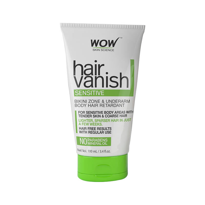 WOW Skin Science Sensitive Hair Vanish: Buy WOW Skin Science Sensitive Hair  Vanish Online at Best Price in India | Nykaa