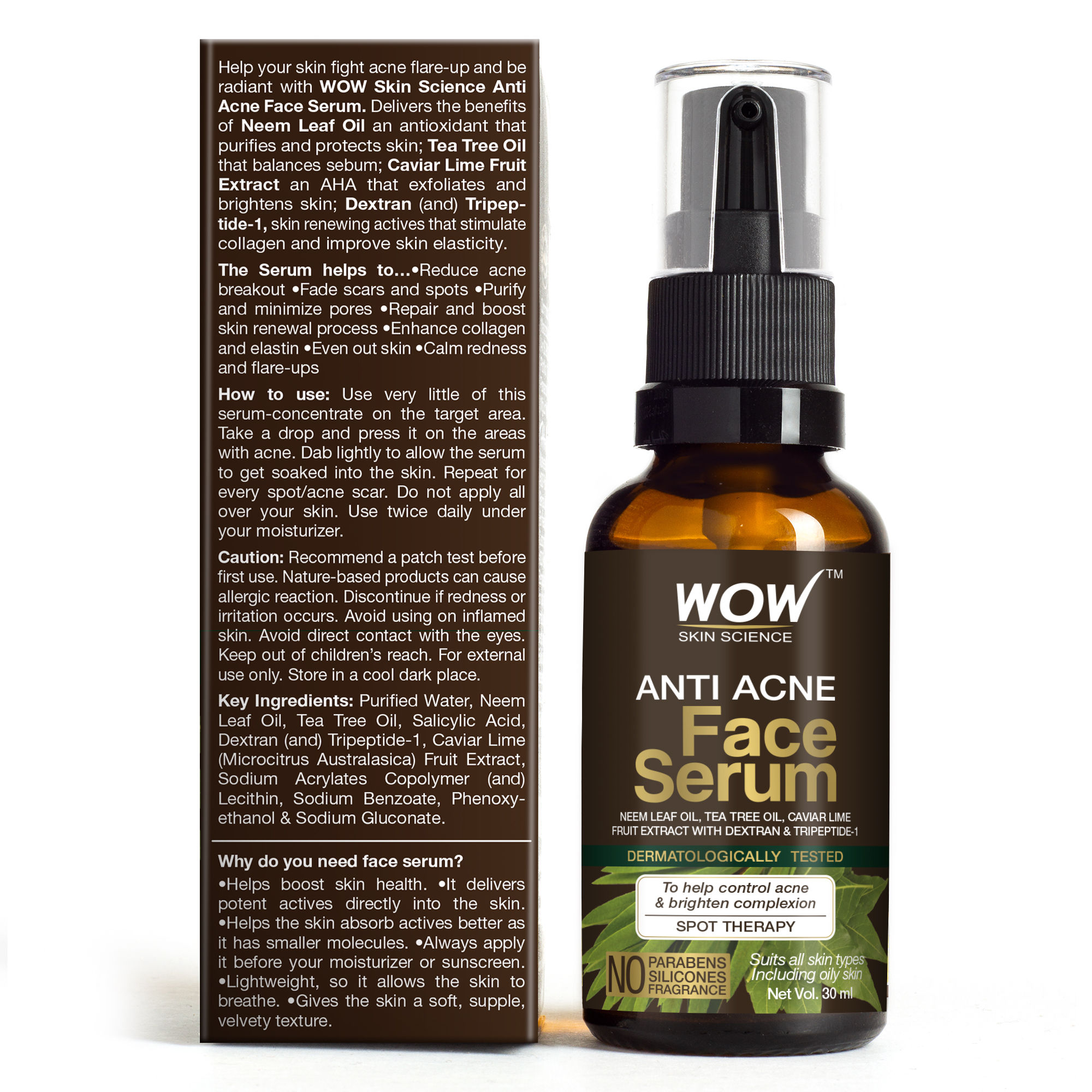 anti acne face wash wow