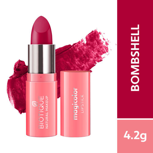 Biotique Natural Makeup Magicolor - Natural Makeup Organic Lipstick Biotique Natural Makeup Magicolor - Natural Makeup Organic Lipstick
