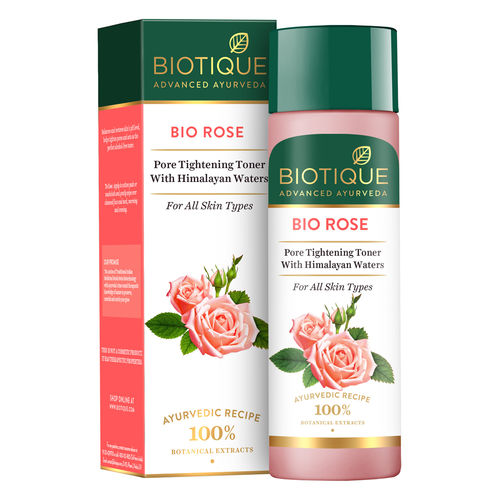 Biotique Advanced Ayurveda Bio Rose Pore Tightening Toner With Himalayan Waters Buy Biotique Advanced Ayurveda Bio Rose Pore Tightening Toner With Himalayan Waters Online At Best Price In India Nykaaman Is balance in sanskrit and this toner helps restore and maintain your skin's ph levels.