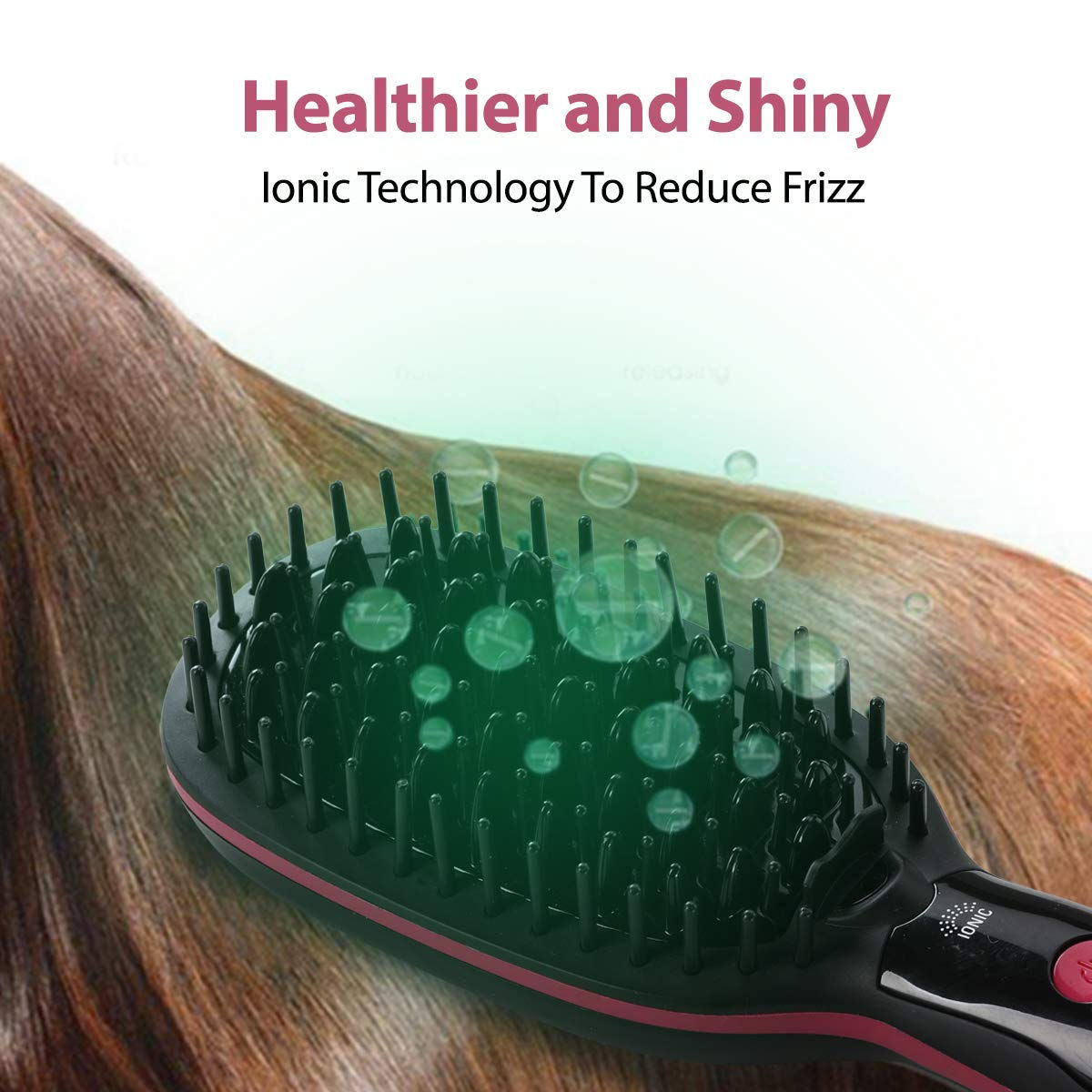 agaro hair straightening brush